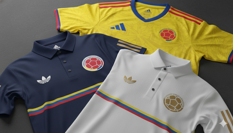 Camisetas selección Colombia