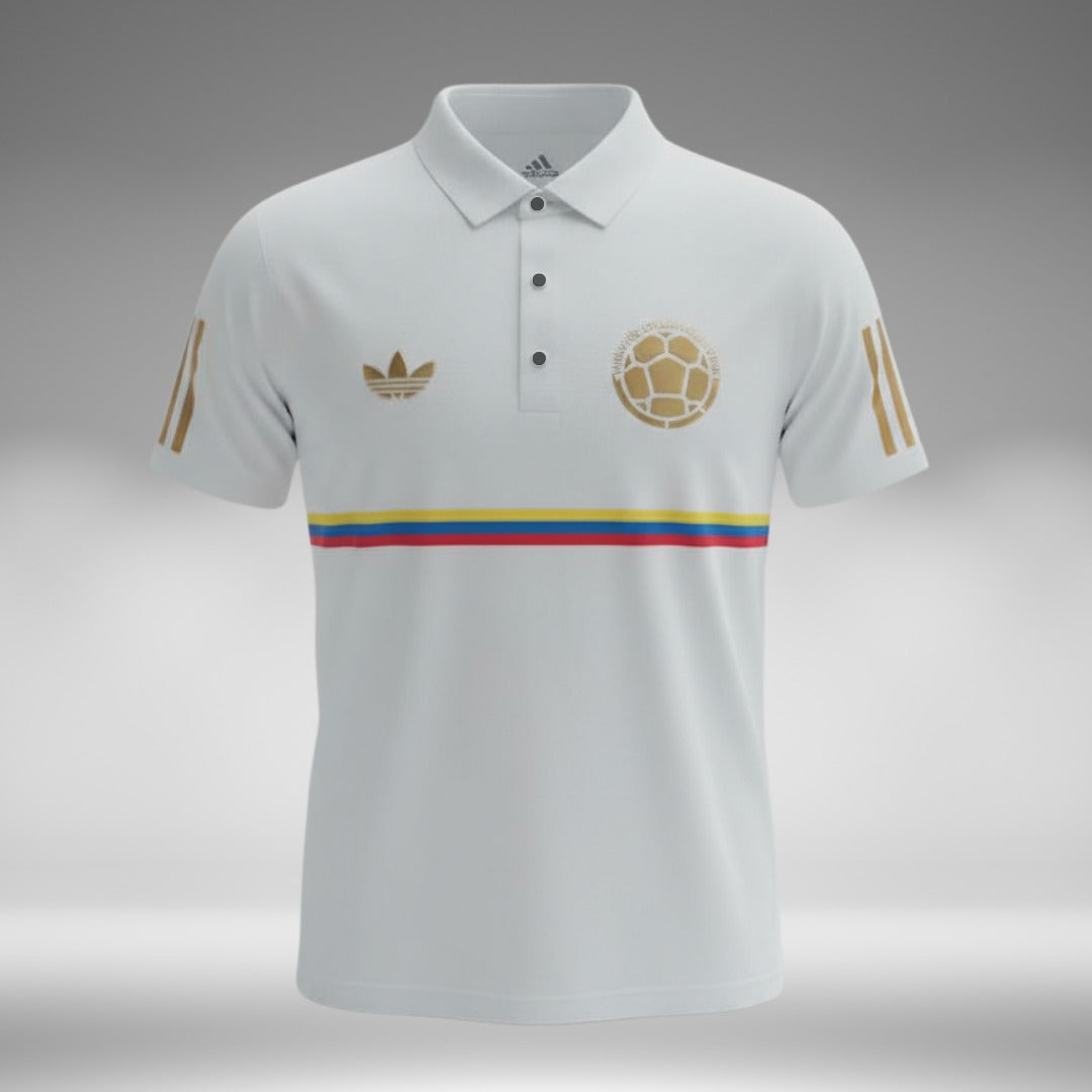 Camiseta blanca Colombia 2026
